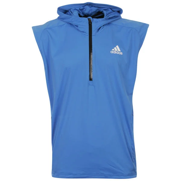 adidas Men's Barricade Sleeveless Training Jacket - Blue/Black - S - Blau/Schwarz Bild 1