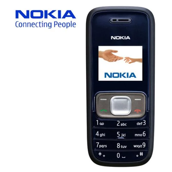 Nokia 1209 Sim Free Unlocked Mobile Phone - Blue Bild 1