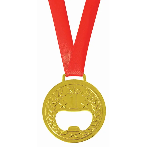 Goldmedaille Flaschenöffner Bild 1