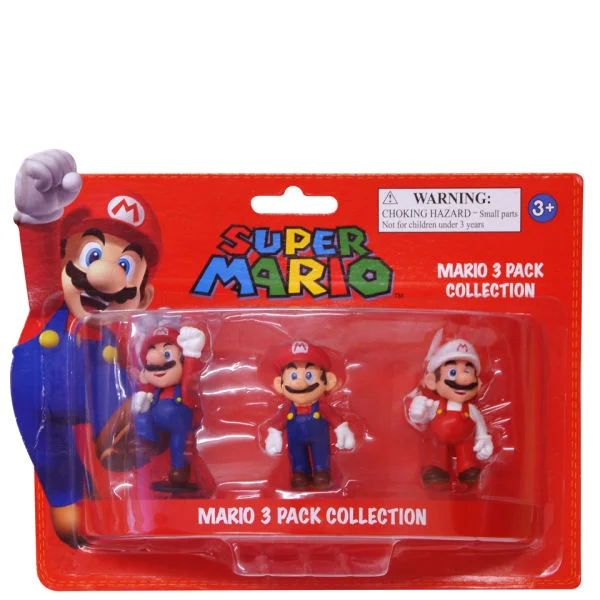 Super Mario Bros. Mini Figures Three Pack - 5cm Bild 1