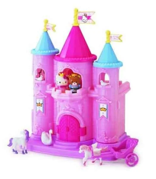 Hello Kitty Mini Castle Play Set Bild 1