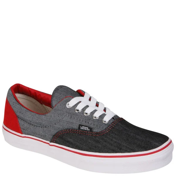 Vans ERA Denim Trainer - Black/True White - 7 - Black/True White Bild 1