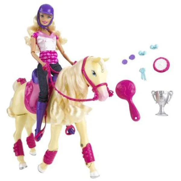 Barbie Tawny Horse and Doll Bild 1