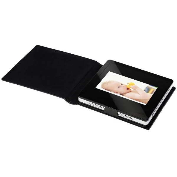 Agfa AF8070 7 Inch Photo Frame Album Book (Black) Bild 1