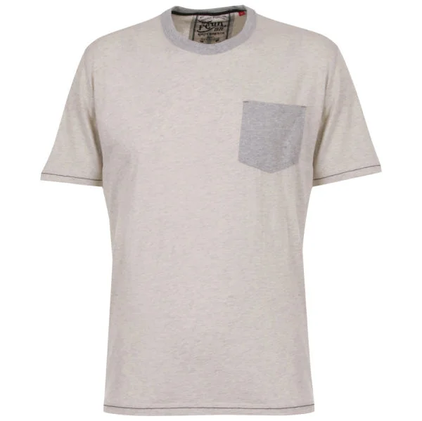 French Connection Men's T-Shirt - Vanilla - S - Vanilla Bild 1