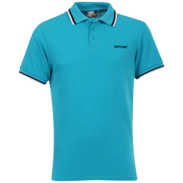 Sonneti Men's Suburb Polo Shirt - Peacock Blue - S - Peacock Blue Bild 1