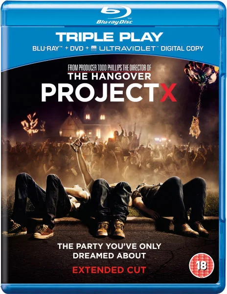 Project X - Triple Play (Blu-Ray, DVD and UltraViolet Copy) Bild 1