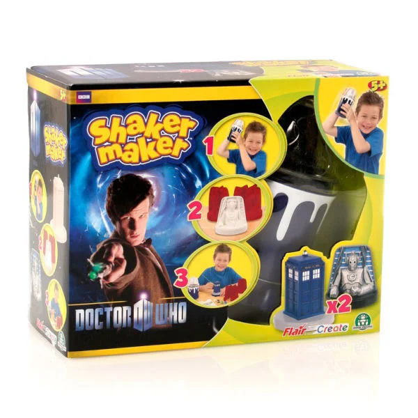 Dr Who Classic Shaker Maker (Tardis & Cyberman) Bild 1