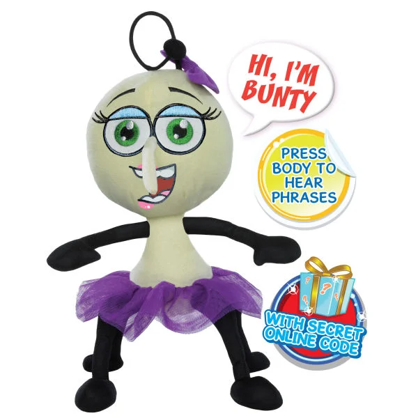 Bin Weevils 12 Inch Talking Bunty Plush Toy Bild 1