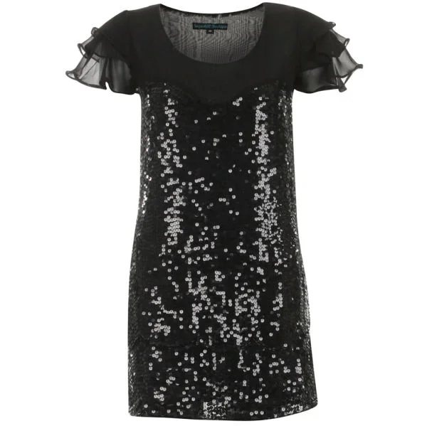 Sugarhill Boutique Woman's Mademoiselle Dress - Black - 16 - Schwarz Bild 1
