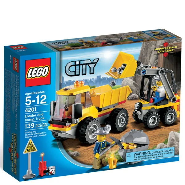 LEGO City: Bagger mit Kipplaster (4201) Bild 1