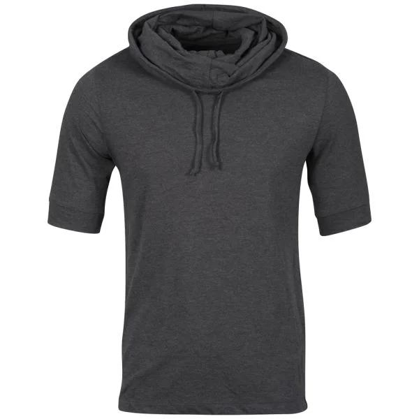 Brave Soul Men's Cowl Neck T-Shirt - Charcoal - S - Dunkelgrau Bild 1