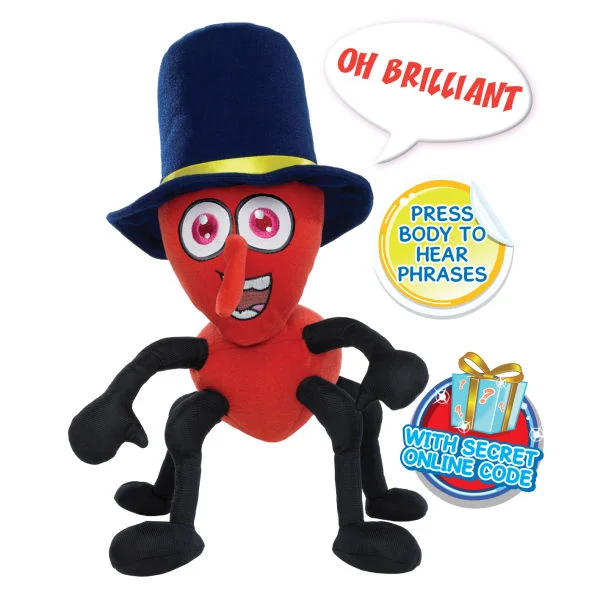 Bin Weevils 12 Inch Talking Clott Plush Bild 1