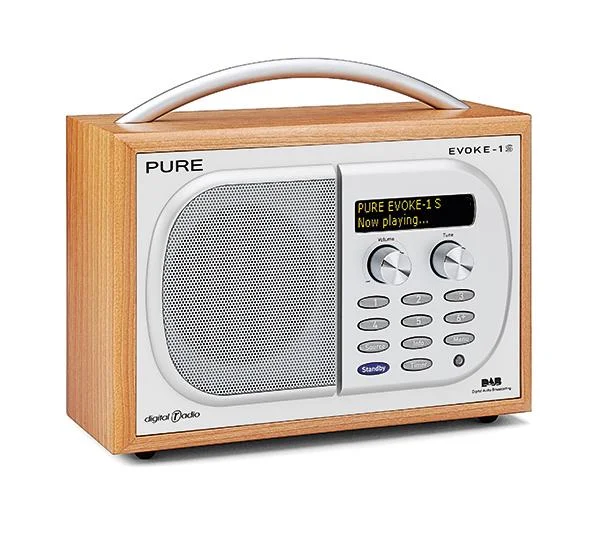 Pure Outlet EVOKE 1S Maple DAB Radio - Manufacturer Refurbished Bild 1