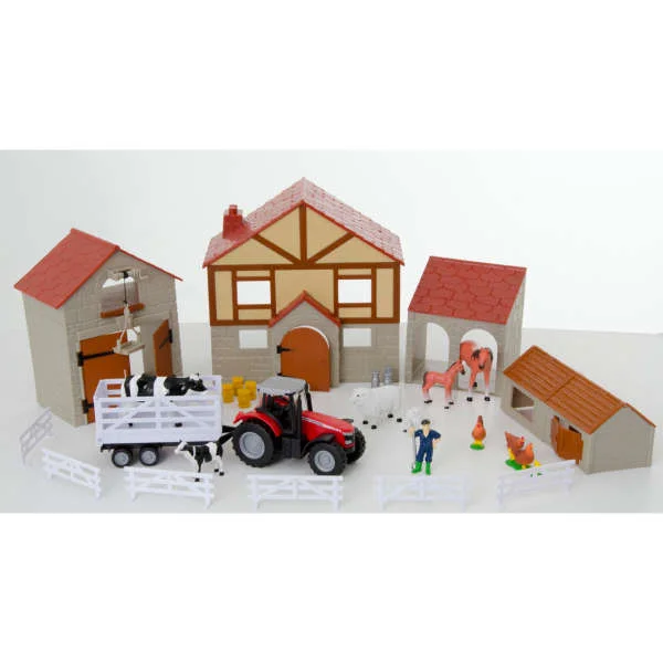 MASSEY FERGUSON MASSEY'S BIG FARM PLAY SET Bild 1