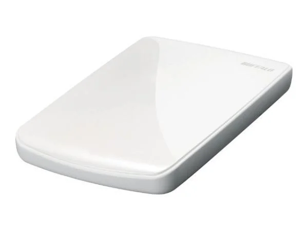 Buffalo MiniStation Lite 640GB USB 2.0 Hard Drive (White) Bild 1