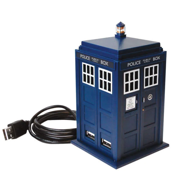 Dr Who: Tardis USB 4 Port Hub Bild 1