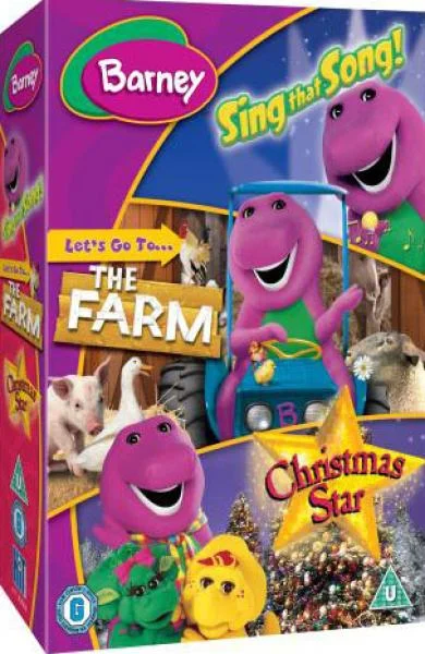 Barney Triple Pack (Sing That Song! / Let's Go To The Farm / Christmas Star) Bild 1