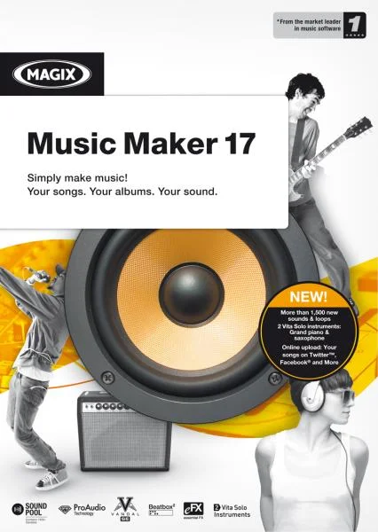 MAGIX Music Maker 17 Bild 1
