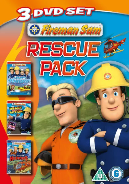 Fireman Sam: Rescue Pack (Ready for Action / Choppy Waters / Helicopter Heroes) Bild 1