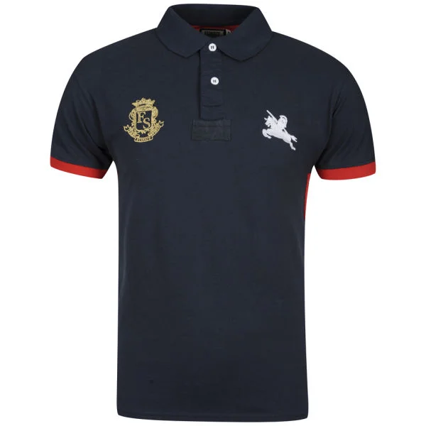 Soul Star Men's Ollie Polo Shirt - Blue - S - Blau Bild 1