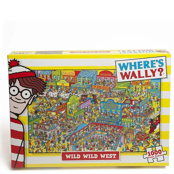 Wo ist Walter - Wildwest Puzzle (1000 Stücke) Bild 1