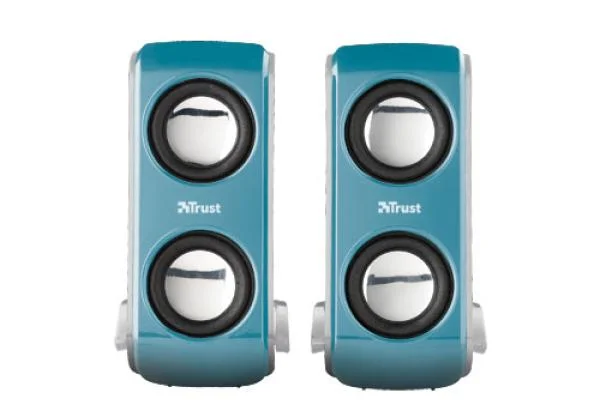 Trust Portable Notebook Speakers - Blue Bild 1
