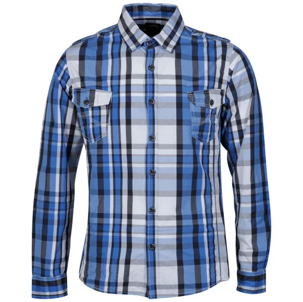 Benzini Men's Item Shirt Blue - S - Blau Bild 1
