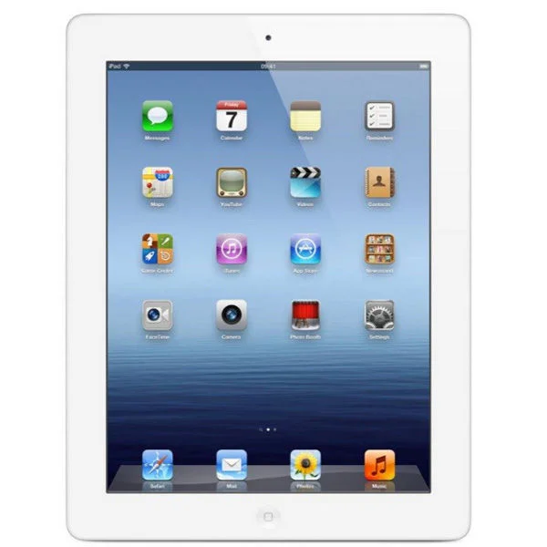 Apple New iPad 3rd Generation - 16GB Wi-Fi Tablet in White (MD328B/A) Bild 1