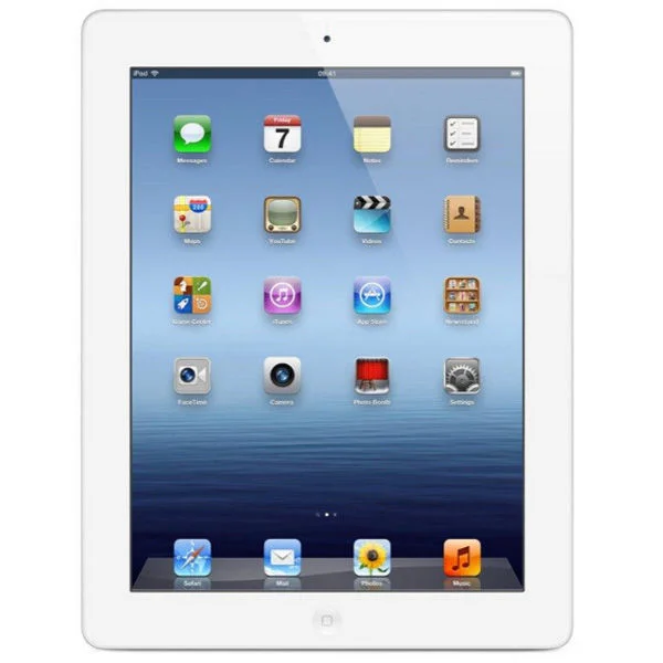 Apple New iPad 3rd Generation - 32GB Wi-Fi Tablet in White (MD329B/A) Bild 1