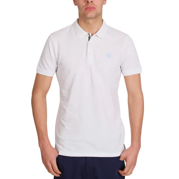 Mas-if Men's Utah Polo Shirt - White - S - Weiß Bild 1
