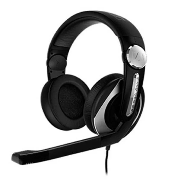 Sennheiser PC 330 Closed Over-Ear Gaming Headset with Noise Cancelling Mic - Black Bild 1