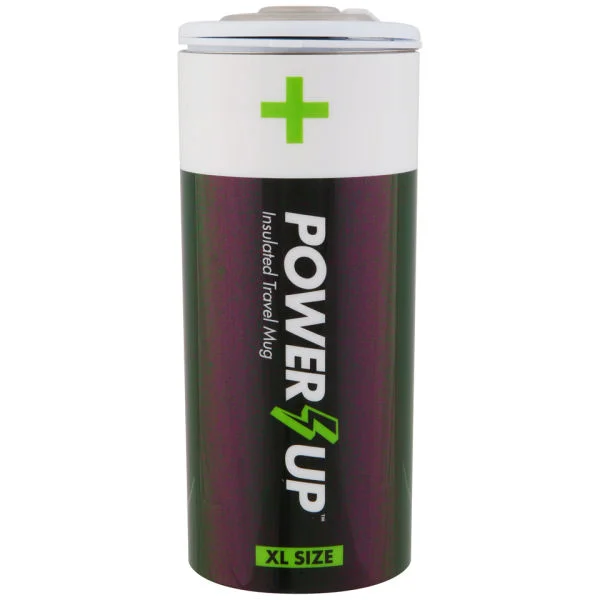 Battery Shaped Insulated Travel Mug Bild 1