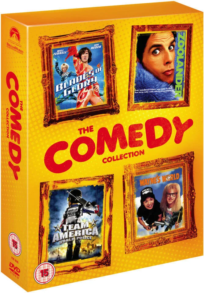 Comedy Box Set: Blades Of Glory / Zoolander / Wayne's World / Team America Bild 1