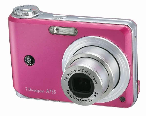GE A735 Pink Digital 7.0 Megapixels Camera Bild 1