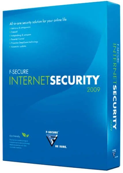 F-Secure Internet Security 2009 License 1 year Bild 1