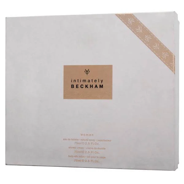 Intimately Beckham - for Women Gift Set (75ml Eau de Toilette with Body Lotion and Shower Cream) Bild 1