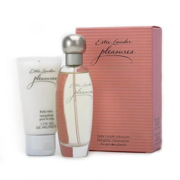 Estée Lauder - Pleasures Gift Set (50ml Eau de Parfum with Body Lotion) Bild 1