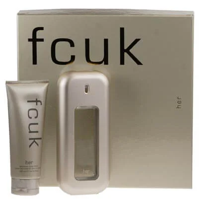 Fcuk - Her Gift Set (100Ml Eau De Toilette With Body Lotion) Bild 1
