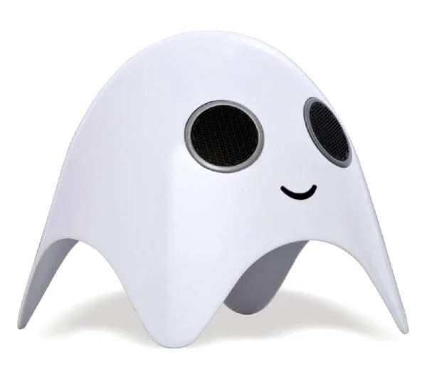 Amethyst iGhost iPod Speaker Dock - White Bild 1