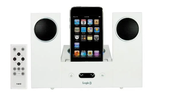 Logic 3 i-Station22 iPod Docking Station White Bild 1