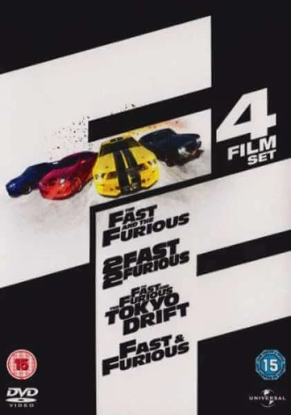 Fast & Furious 4 Disc Dvd Box Set Bild 1