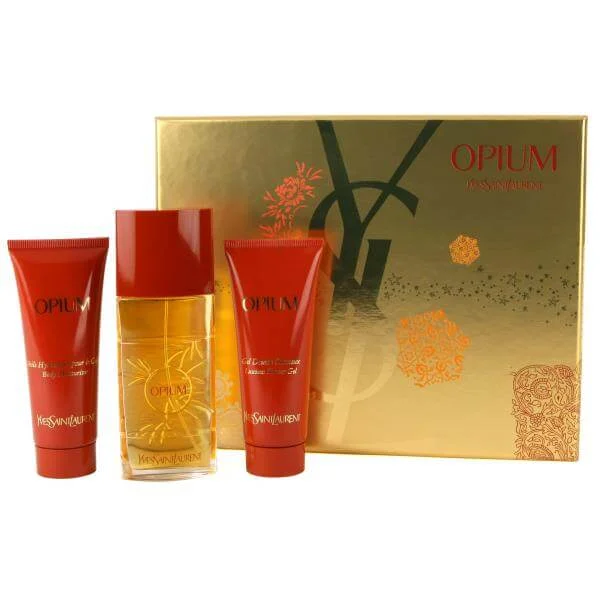 Yves Saint Laurent - Opium Gift Set (50ml Eau de Toilette with Body Lotion and Shower Gel) Bild 1