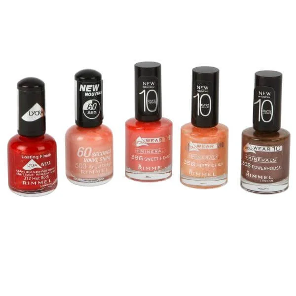 Rimmel 5 Nail Polish Set Bild 1