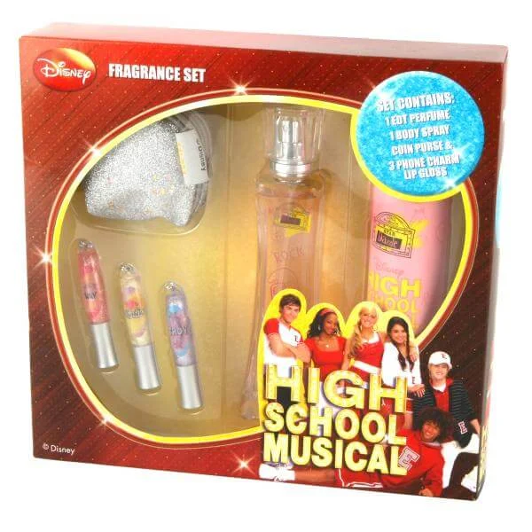 High School Musical Fragrance Gift Set (50ml Eau de Toilette with Body Spray, Lip Gloss and Purse) Bild 1
