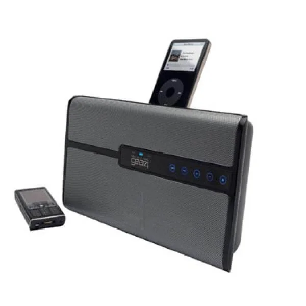 Gear4 HouseParty Blu - Bluetooth Ipod Docking Speakers Bild 1