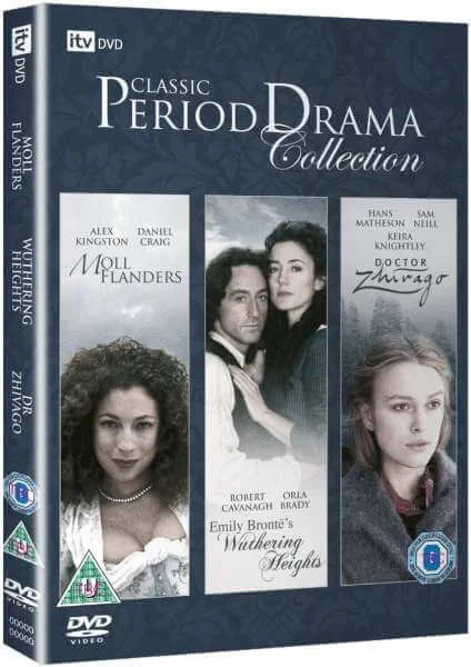 Classic Period Drama Collection: Moll Flanders / Wuthering Heights / Dr. Zhivago Bild 1