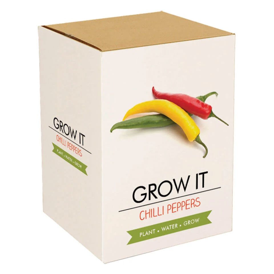 Geschenkbox - Pflanze deine eigene Chilipflanzen Bild 1