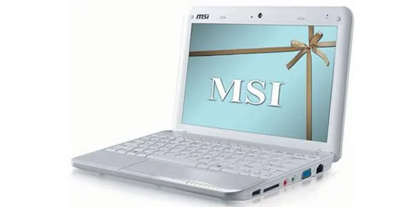 MSI Wind U100-249UK Webbook Laptop Bild 1