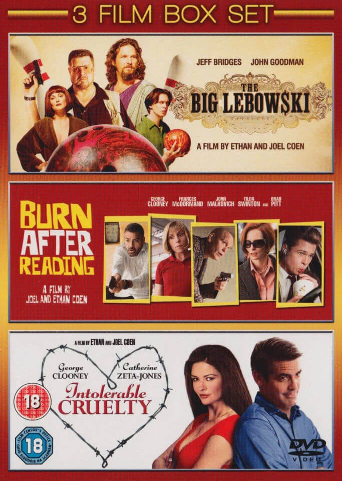 Burn After Reading / The Big Lebowski / Intolerable Cruelty Bild 1